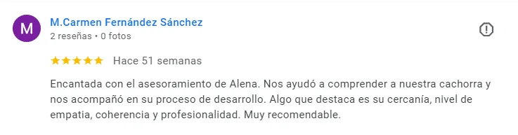 testimonio clases cachorros
